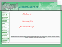 Tablet Screenshot of dominicfu.com